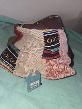 Patchwork Boho Bucket Hat The Collection Royal Earthbound Trading Co Cotton Hemp